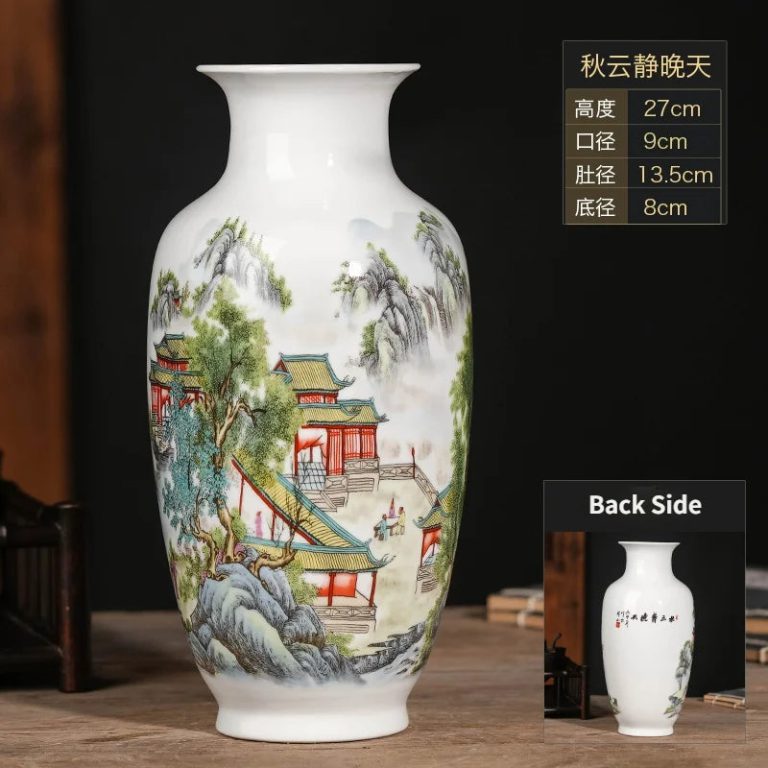 L'élégance intemporelle : Comment un vase en céramique Jingdezhen sublime votre intérieur