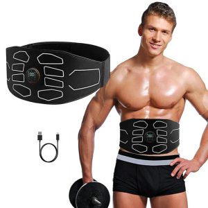 Boostez Votre Silhouette : Découvrez la Ceinture de Stimulation Musculaire EMS pour des Abdos d'Exception
