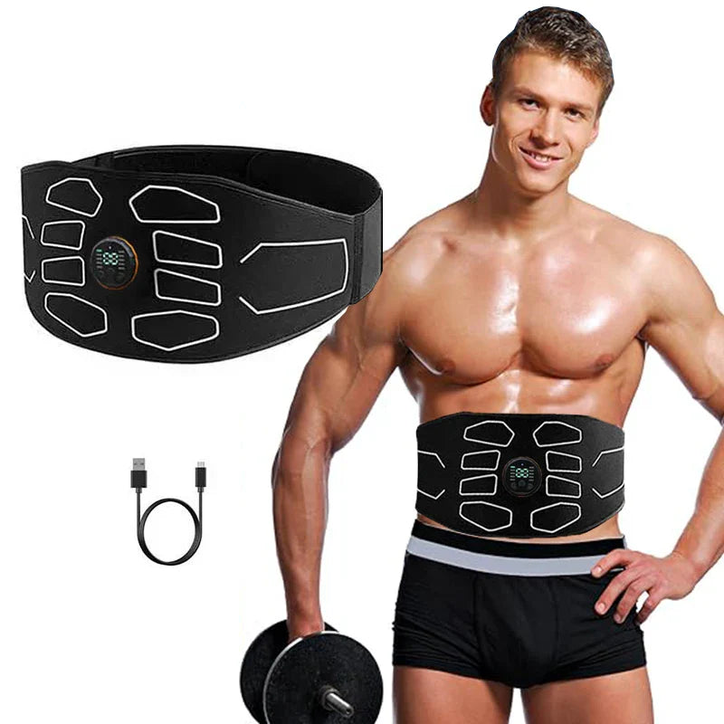 Boostez Votre Silhouette : Découvrez la Ceinture de Stimulation Musculaire EMS pour des Abdos d'Exception