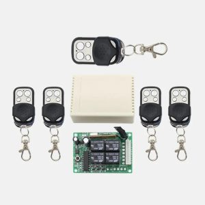 Optez pour la Liberté de Contrôle Sans Fil : Découvrez la Télécommande RF 433MHz 4CH