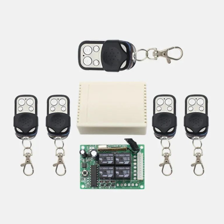 Optez pour la Liberté de Contrôle Sans Fil : Découvrez la Télécommande RF 433MHz 4CH