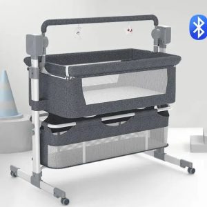 Un sommeil apaisé pour bébé : le berceau alliant technologie et sécurité