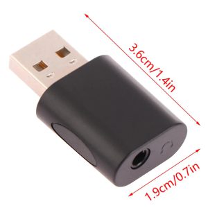 Révolutionnez Votre Expérience Audio avec cet Adaptateur Carte Son Externe USB 3,5 mm