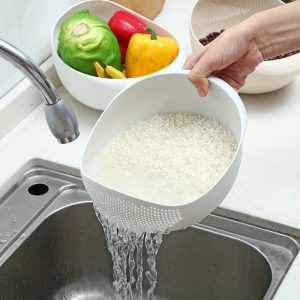 Révolutionnez Votre Cuisine avec Ce Panier de Drainage Polyvalent : L'Allié Idéal pour des Préparations Sans Effort
