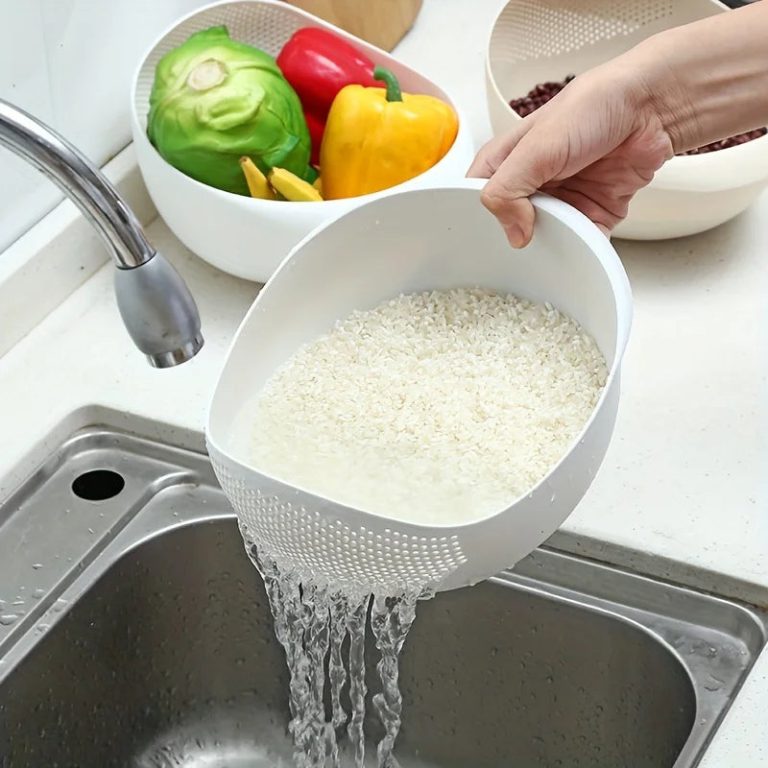 Révolutionnez Votre Cuisine avec Ce Panier de Drainage Polyvalent : L'Allié Idéal pour des Préparations Sans Effort