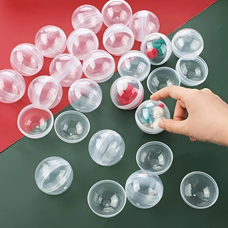 Stimulez votre créativité avec ces capsules plastiques transparentes