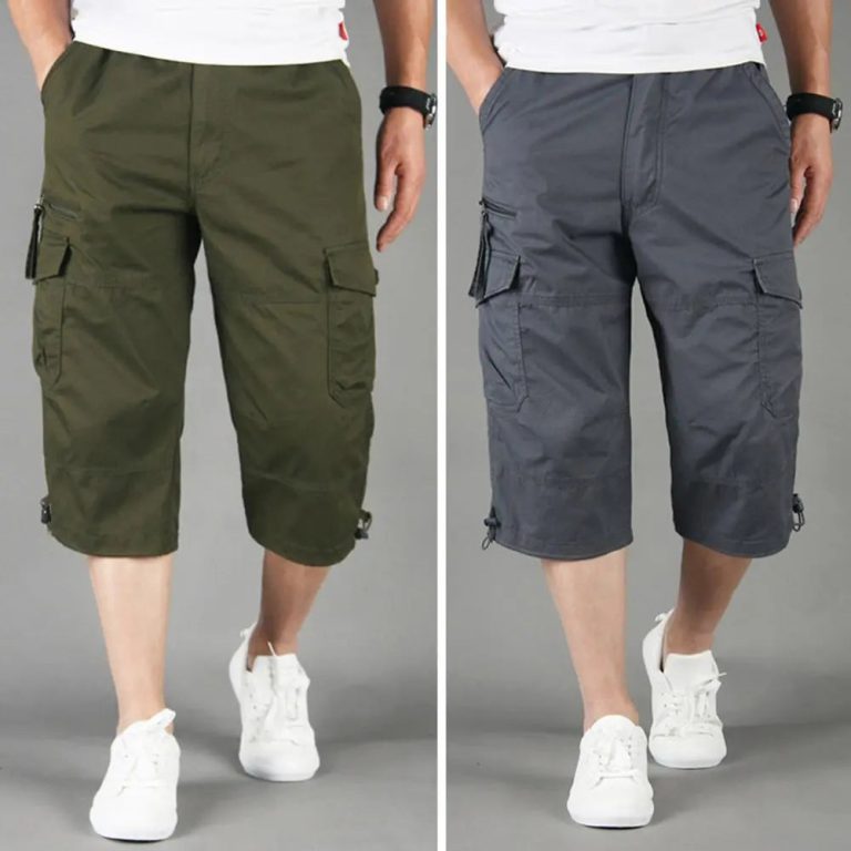 Shorts Cargo Longs pour Homme : L'Élégance Décontractée pour un Été Réussi
