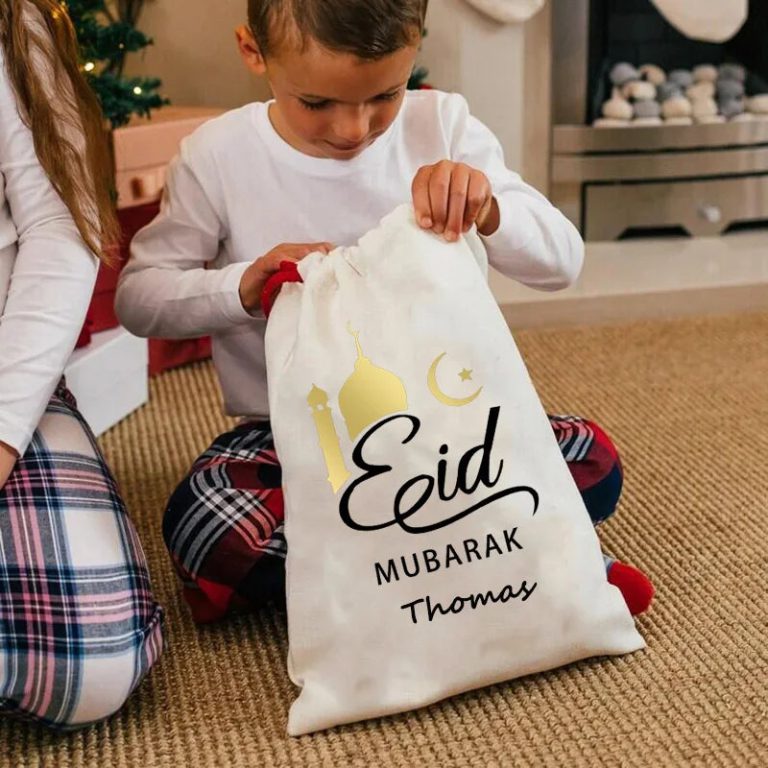 Découvrez le Sac Personnalisé Eid Mubarak: Un Cadeau Unique pour des Festivités Inoubliables