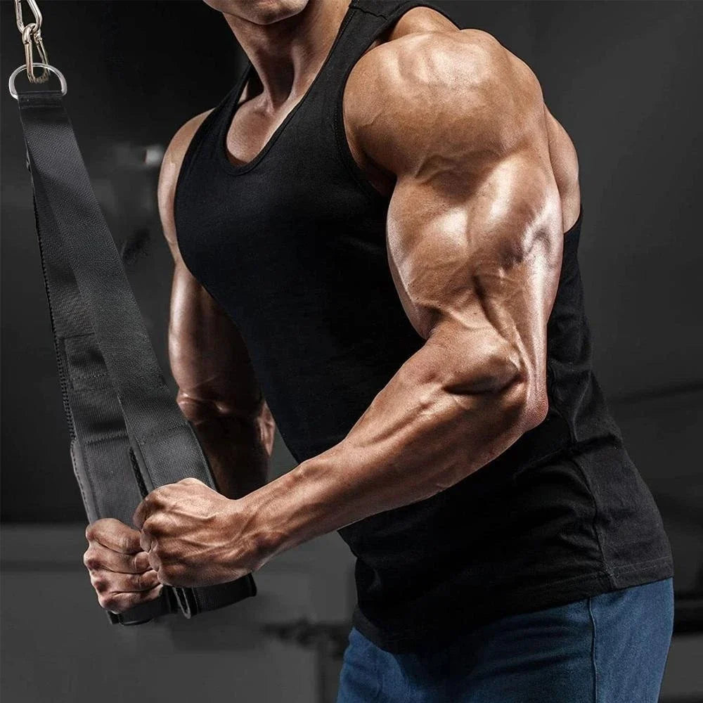 Boostez Vos Entraînements avec la Poignée de Corde pour Triceps : L'Accessoire Ultime pour une Musculation Efficace