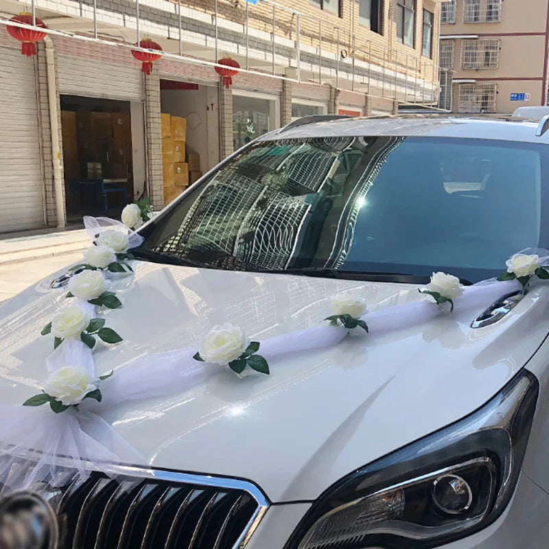La Fleur qui Illumine votre Voiture de Mariage : Élégance et Raffinement à l'État Pur
