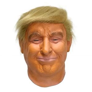 Réalisez un déguisement inoubliable avec le masque intégral Donald Trump en latex