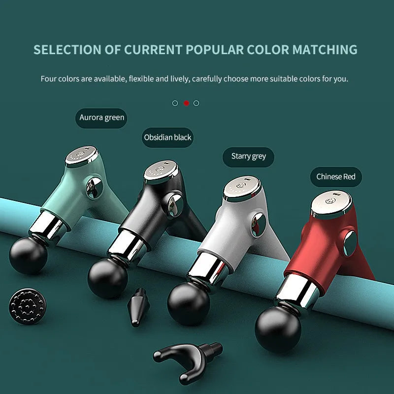 Soulagez Vos Tensions Avec Élégance : Le Pouvoir Discret du Mini Pistolet Massage