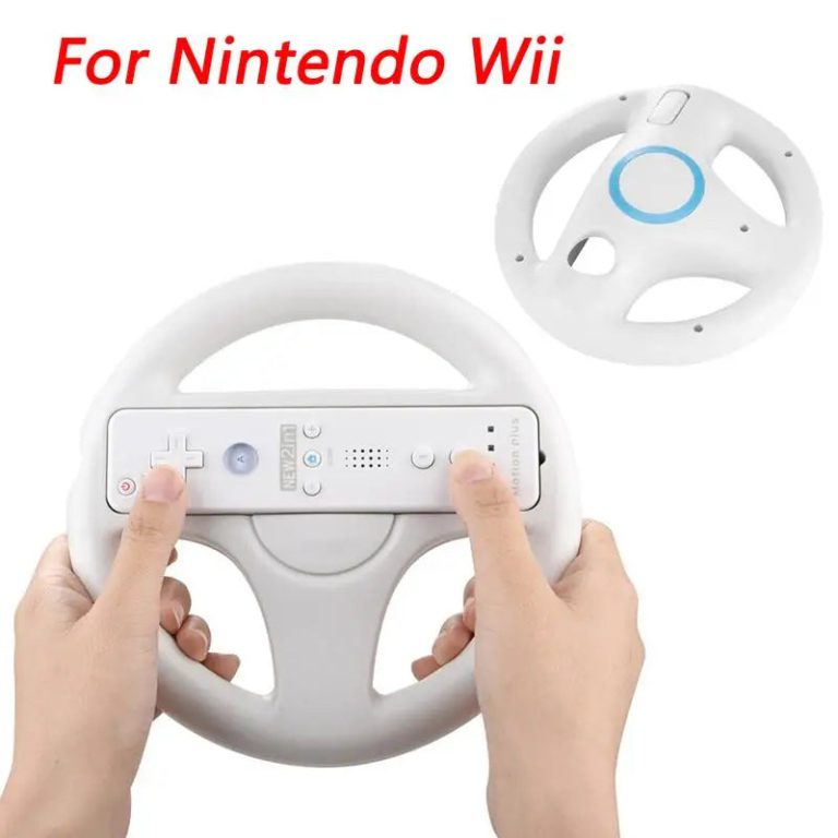 L'immersion totale du jeu de course avec le Volant Nintendo Wii