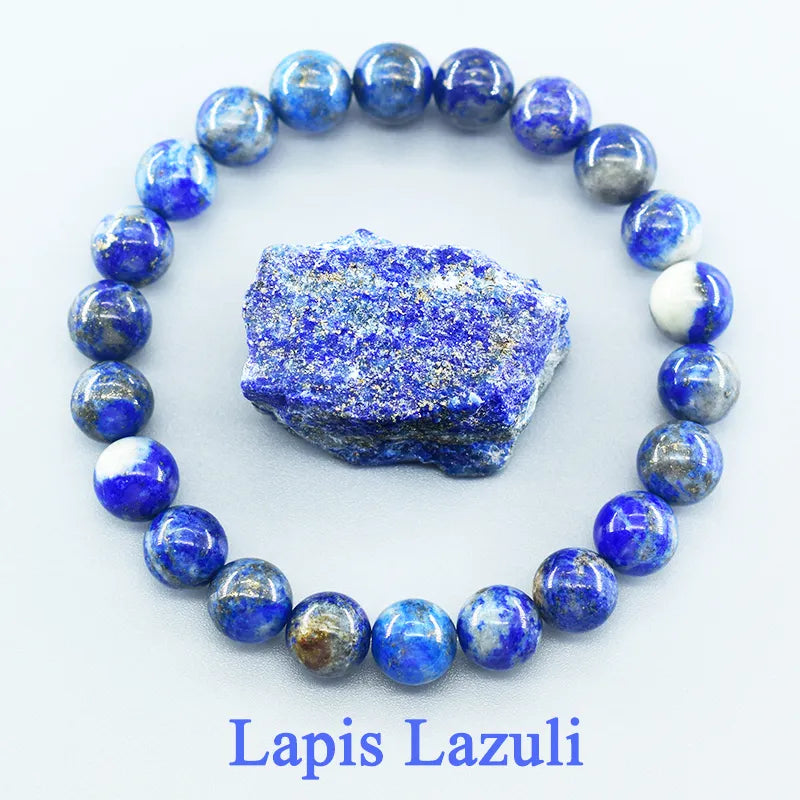 L'élégance mystique du bracelet en pierres naturelles de Lapis Lazuli : une connexion authentique entre beauté et bien-être