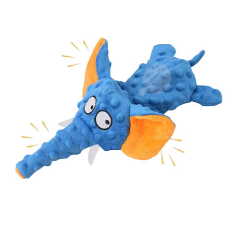 Offrez à votre compagnon fidèle un divertissement sans fin avec le jouet peluche éléphant squeaky
