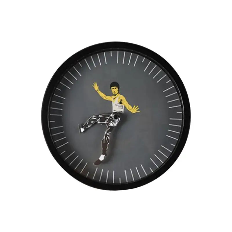 Horloge Murale Kung Fu Bruce Lee : Quand l’Élégance Réveille l'Esprit du Combat