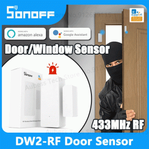 Optimisez la Sécurité de Votre Domicile avec le Capteur Sans Fil SONOFF DW2 RF