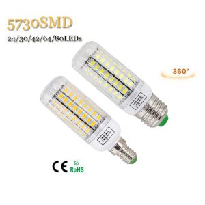 Illuminez Votre Intérieur avec l’Ampoule LED E27 E14 5730 SMD : Performance et Économie au Quotidien