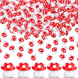 Laissez-vous Enchanter par l'Univers Magique des Mini Champignons en Résine