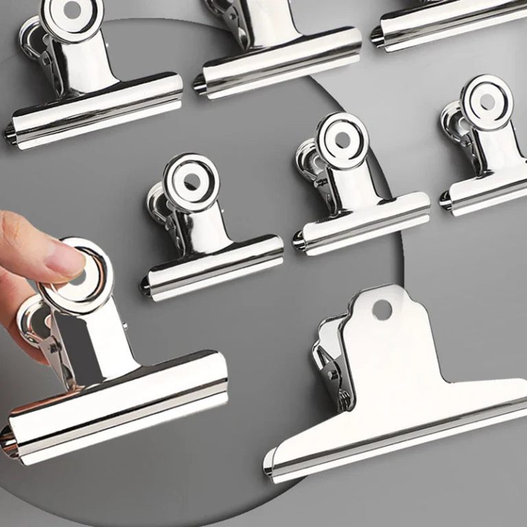 Redécouvrez l’Art de l’Organisation avec des Pinces à Papier Multifonctions en Acier Inoxydable