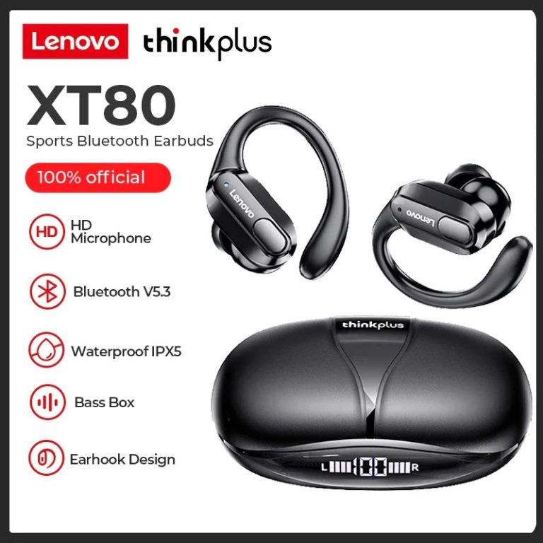 Découvrez une Révolution Sonore avec les Écouteurs Sans Fil Lenovo thinkplus XT80