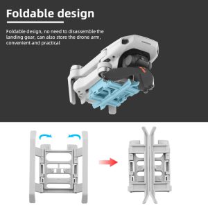 Découvrez le Must-Have pour des Décollages et Atterrissages Impeccables : Le Train d'Atterrissage Pliable pour Drones DJI Mini