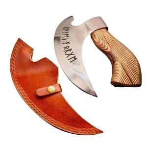 Découvrez l’Art de la Découpe avec la Hache à Pizza Viking en Acier Inoxydable