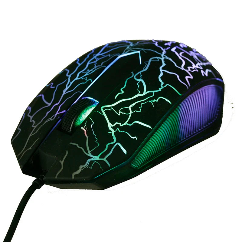 Boostez votre expérience gaming avec une souris LED alliant précision et confort ergonomique