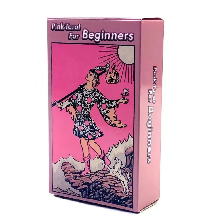 Nouveau Jeu de Tarot Rose Vif pour Débutants : Plongez dans un Univers Mystique Inspirant