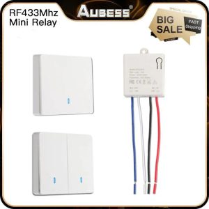 Réinventez votre quotidien avec la domotique : l’interrupteur mural sans fil intelligent RF 433 MHz