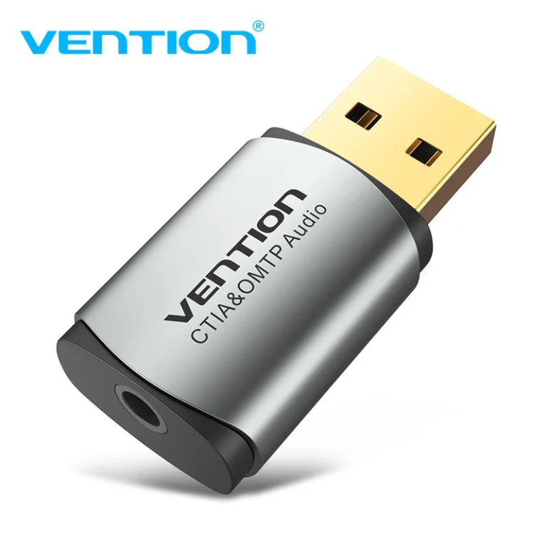 Redéfinissez Votre Expérience Audio avec la Vention Carte Son USB Externe 2-en-1