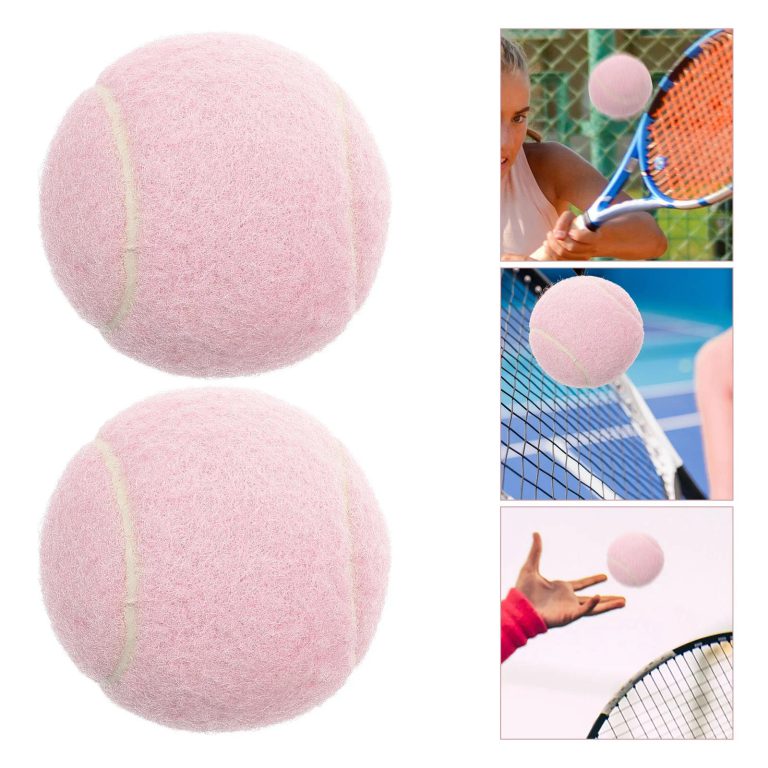Redécouvrez le plaisir du tennis avec des balles de tennis roses pour joueuses débutantes