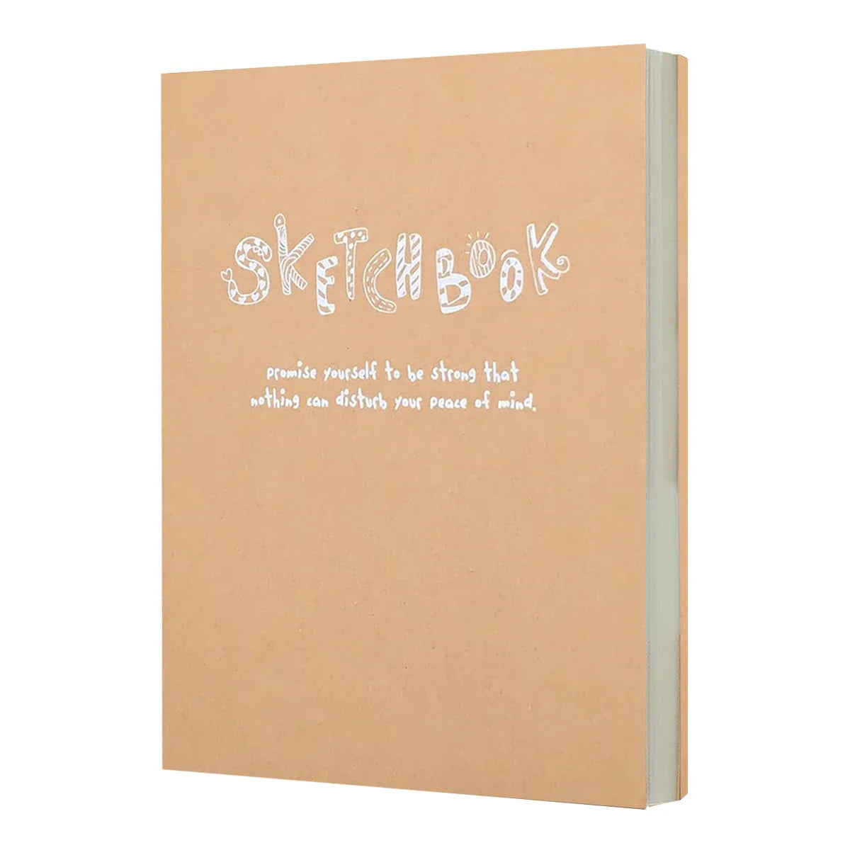 Libérez Votre Créativité avec un Cahier de Dessin au Style Kraft