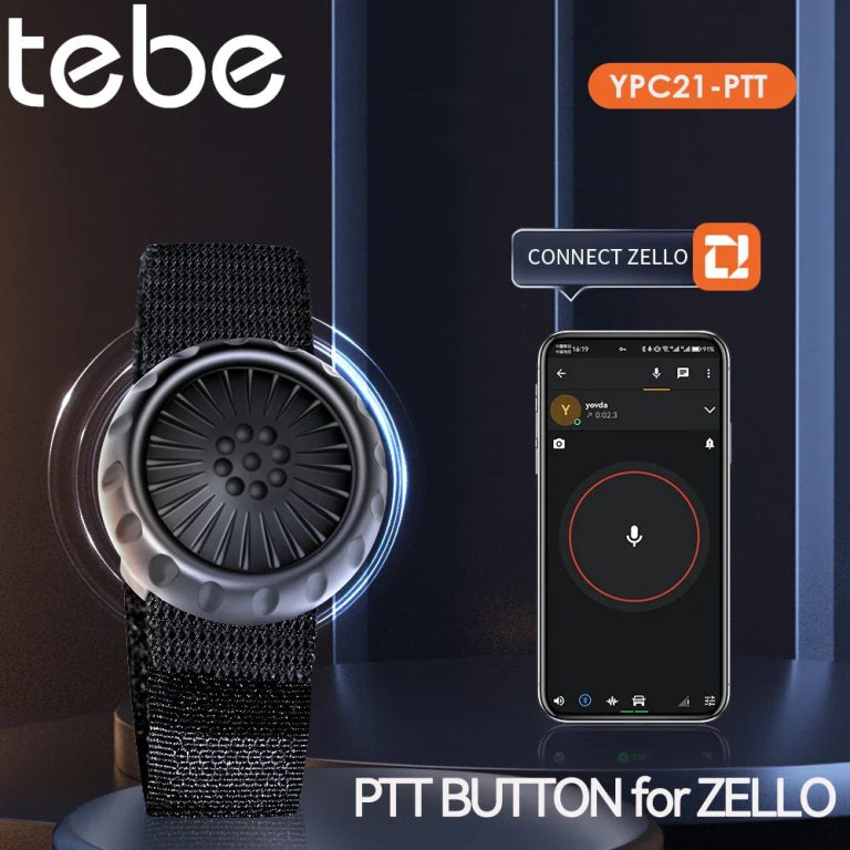 Boostez votre mobilité et vos échanges grâce au Bouton Contrôle Bluetooth PTT de Tebe