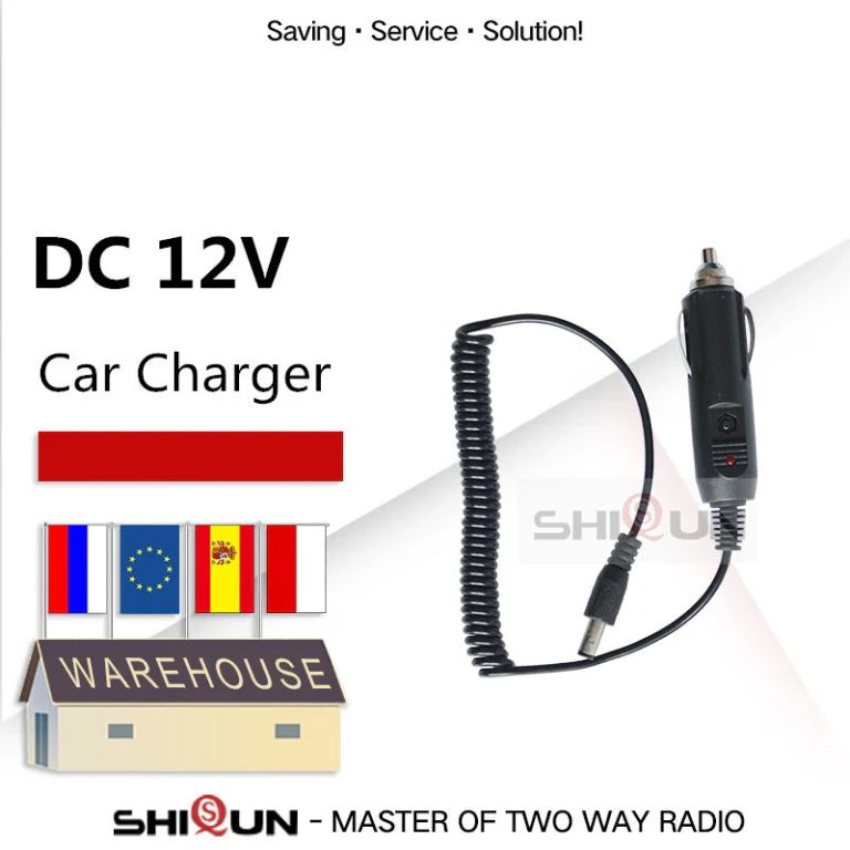 Pérennisez Vos Communications en Déplacement avec le Chargeur Voiture DC12V pour BaoFeng