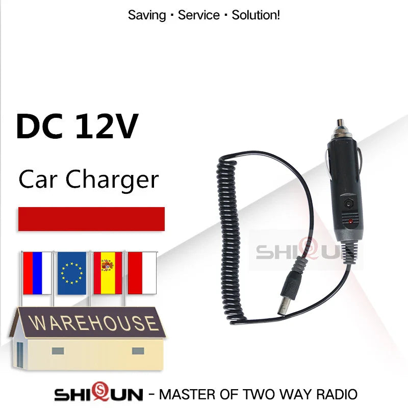Pérennisez Vos Communications en Déplacement avec le Chargeur Voiture DC12V pour BaoFeng