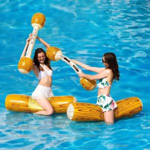 Redécouvrez l'amusement en piscine avec une joute aquatique décalée