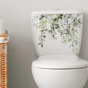 Décorez Votre Intérieur avec Élégance grâce au Sticker Mural Feuilles de Plantes Vertes
