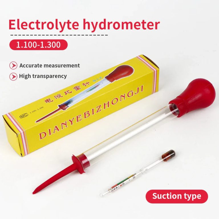 Optimisez la Durabilité de Vos Batteries avec le Testeur d'Acidité Batterie Electrolytique