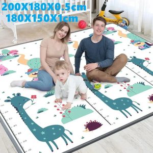 Transformez l'Espace de Jeu de Votre Bébé avec ce Tapis Écologique et Confortable
