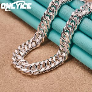 Affirmez Votre Style avec Élégance : Zoom sur le Collier en Argent Sterling Chaîne Cuban