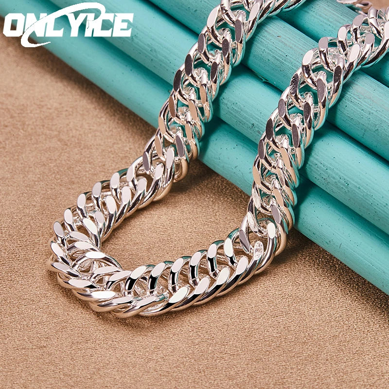 Affirmez Votre Style avec Élégance : Zoom sur le Collier en Argent Sterling Chaîne Cuban