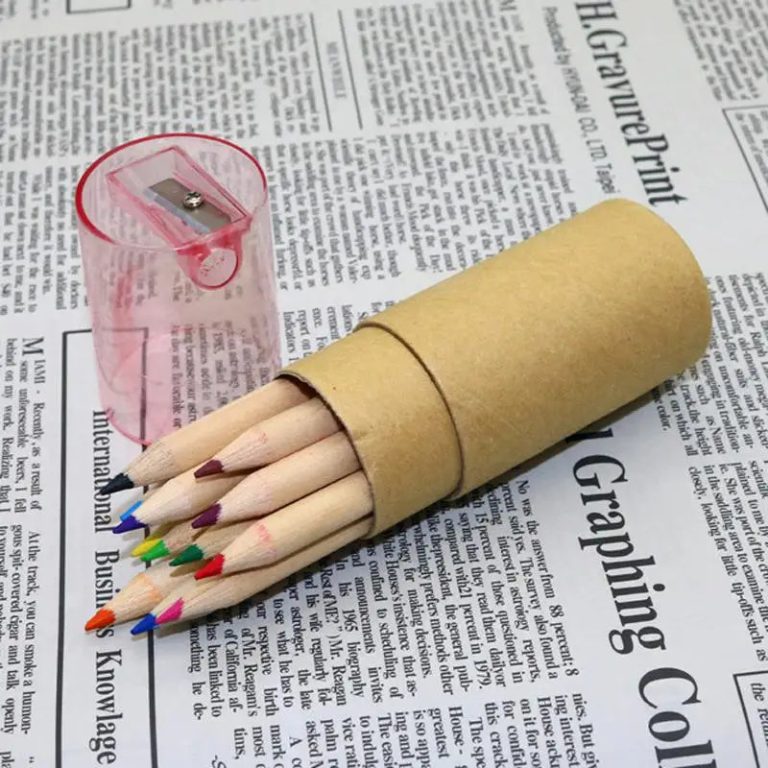 Laissez Libre Cours à Votre Créativité avec l’Ensemble Crayon de Couleur Multicolore Kraft