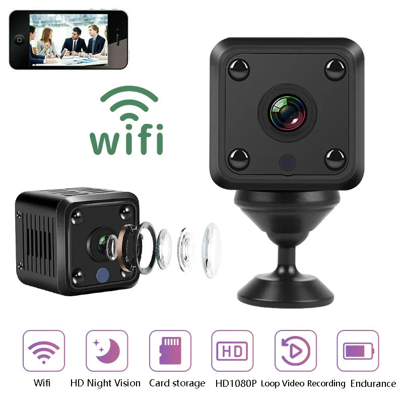 Surveillance de Pointe : La Caméra Mini WiFi IP X6 HD 1080P pour une Sécurité Discrète