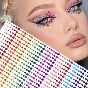 Éclatez de Couleurs et de Paillettes : Sublimez Votre Look avec Ces Stickers Strass DIY