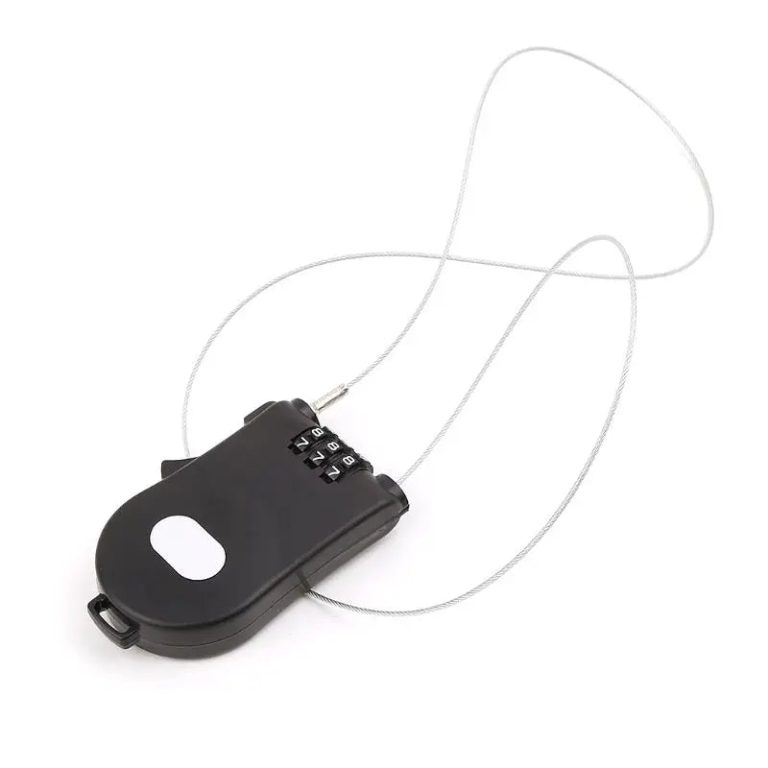 Maximisez la Sécurité de Vos Biens avec ce Cadenas Rétractable Innovant !