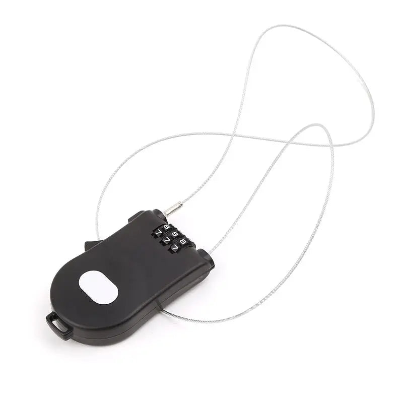 Maximisez la Sécurité de Vos Biens avec ce Cadenas Rétractable Innovant !