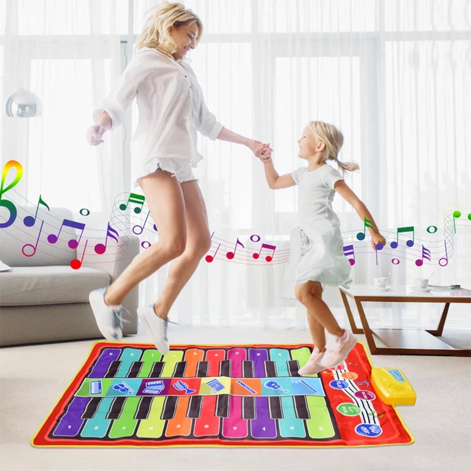 Voyage Musical Ludique : Comment la Natte de Piano Éducatif Transforme le Jeu des Enfants
