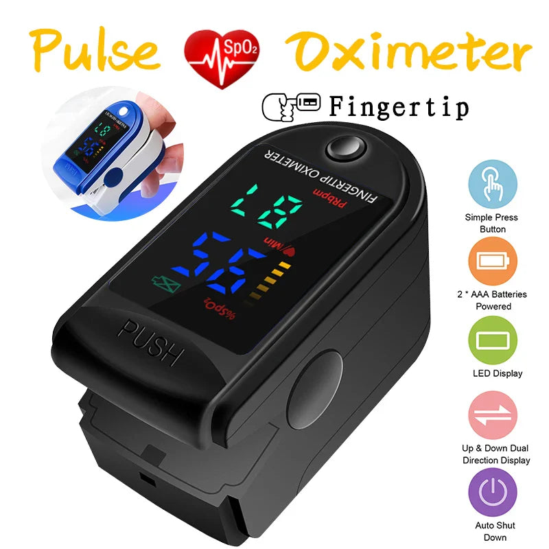 Surveillez votre santé avec précision : l'oxymètre de pouls numérique révolutionne le suivi quotidien