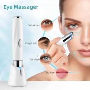 Révélez Votre Beauté avec le Bâton de Massage Chauffant Vibrant pour Yeux et Lèvres